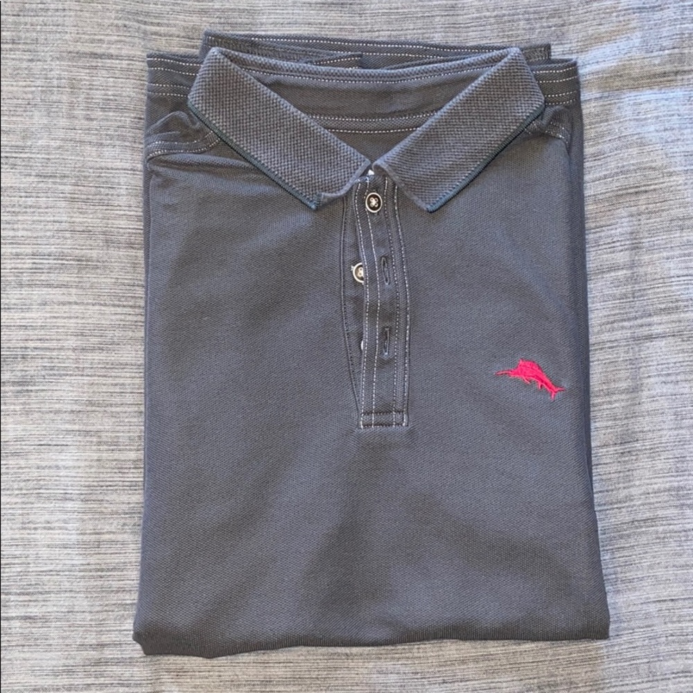 Tommy Bahama Grey Polo